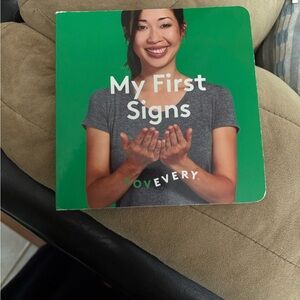 Lovevery My First Signs Board Book - Green Cover